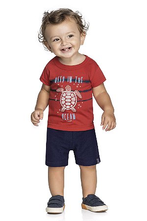 Conjunto de roupas masculinas cheap infantil