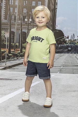 Conjunto Infantil Menino Bordado Bright Future Colorittá - 72037 - FF Kids  - Roupas infantis