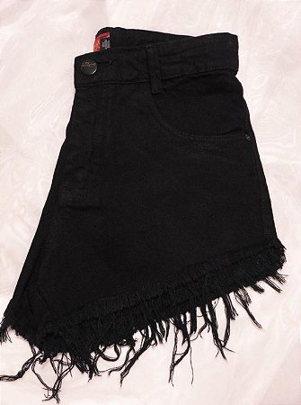 fotos de shorts jeans preto