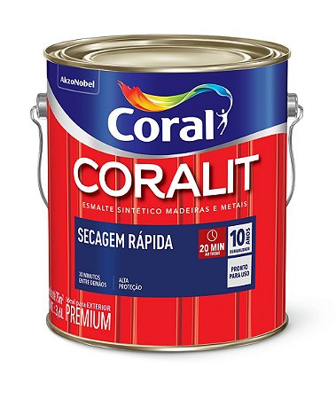 Esmalte S.  AB Azul Del Rey Coralit Secagem Rápida 3.6LT Coral