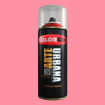 Tinta Spray ARTE URBANA 400ML ROSA CHICLETE COLORGIN