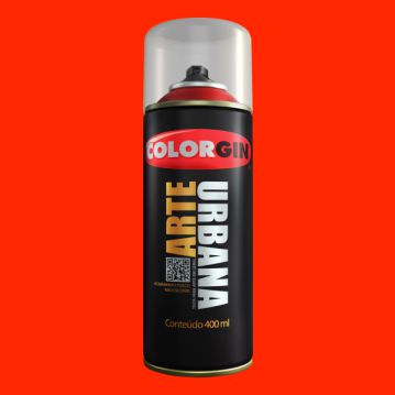 Tinta Spray ARTE URBANA VERMELHO FERRARI 400ML COLORGIN