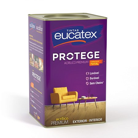 Tinta Acrílica Acetinado Branco Premium 18LT eucatex