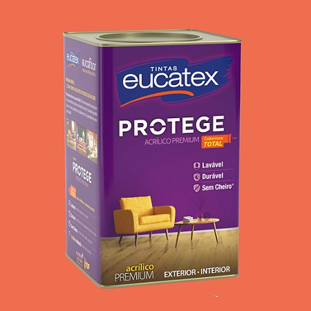 Tinta Acrílica Premium Terracota 18LT Eucatex