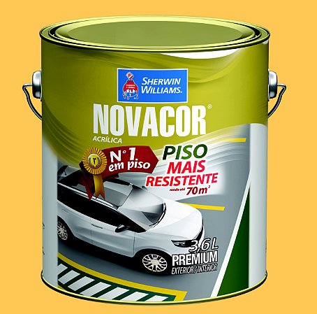 Novacor Piso Premium Amarelo 3.6LT - 38080101