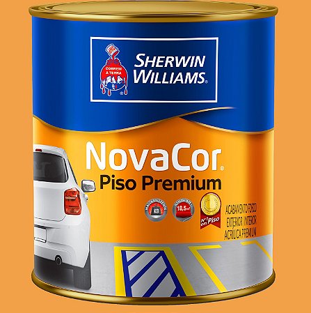 Novacor Piso Premium Amarelo Demarcação 0.9LT