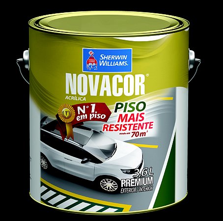 Novacor Piso Premium Preto 3.6LT