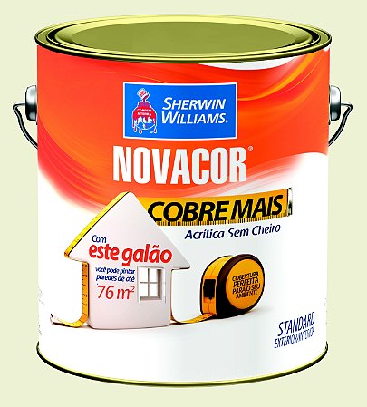 Tinta Acrílica Perola Cobre Mais 3.6LT Novacor