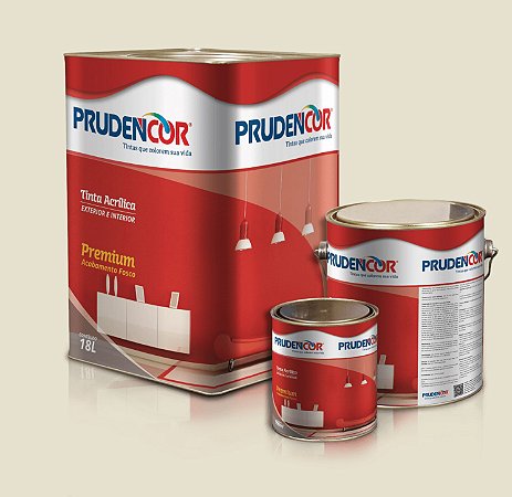 Tinta Acrílica Premium Palha 18LT Prudencor