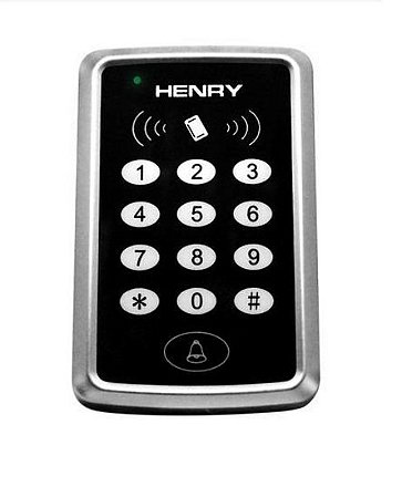 Controle de Acesso Henry Acesso Light Black