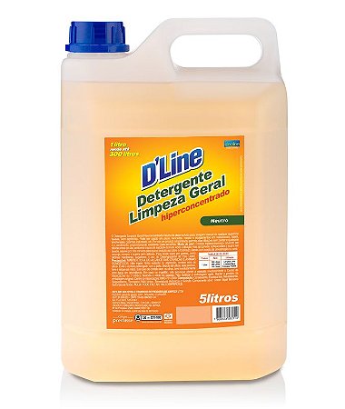 Detergente Neutro Concentrado para Limpeza Geral - Deoline - 5L