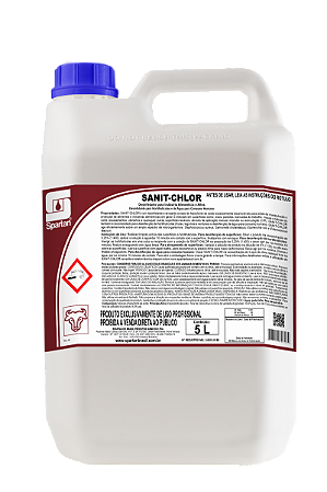 Desinfetante 5L Sanit-Chlor Spartan