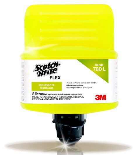 Detergente Neutro 3A Scotch-Brite™ Flex para Limpeza Profissional
