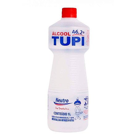 Álcool 1 litro Tupi