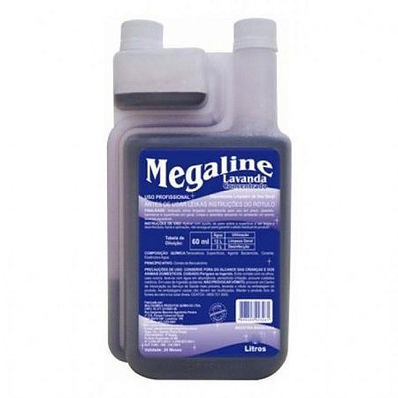 Desinfetante Megaline Multiquimica - 1 litro