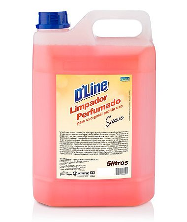 Limpador Perfumado Suave - Deoline 5L