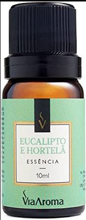 VIA AROMA/Essencia-10ml-EUCALIPTO E HORTELA