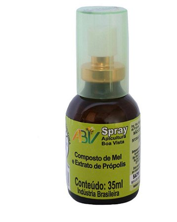 Spray - Composto de Mel e Extrato de Própolis ABV 35ml