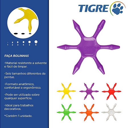 Faça Bolinhas Tigre