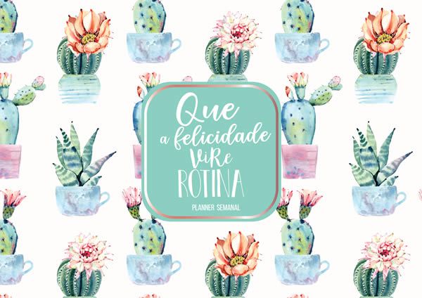 PL-001 - Planner Semanal - Arte Fácil