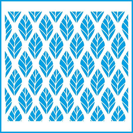 STXX-071 - STENCIL - ESTAMPA DE FOLHAS