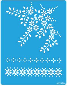 ST-121 - Stencil para Pintura - Arte Fácil