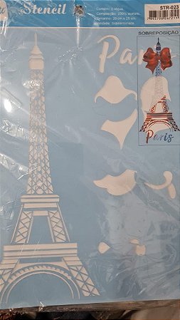 STR-023- STENCIL - PARIS
