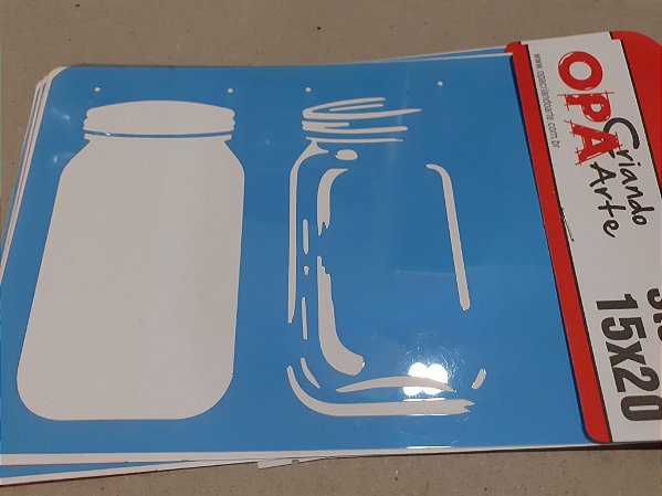 2354- Stencil Opa 15x20 Potes