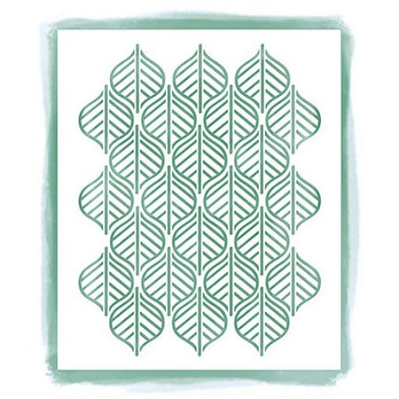 STA2-020 - STENCIL - FOLHAS