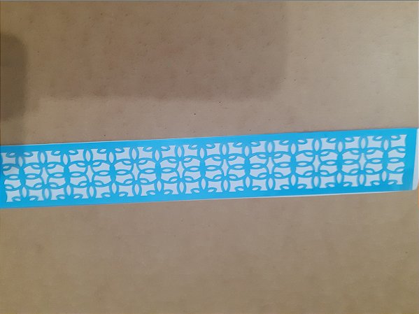 2408- Stencil Opa 4x30 Renda Trançada