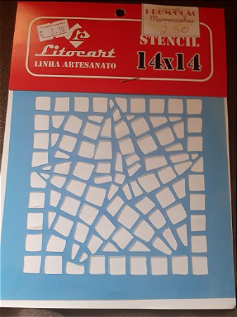 Stencil 14x14 Litocart LSP-45