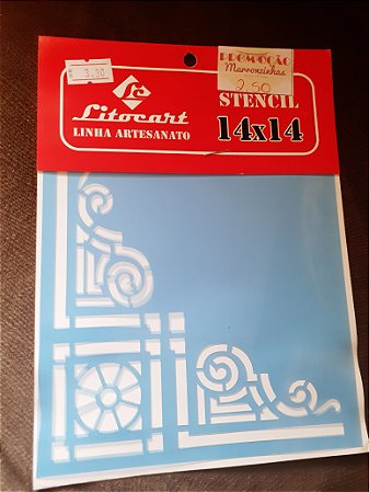Stencil 14x14 Litocart LSP-66