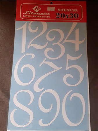 Stencil 20x30 Litocart LSS-24