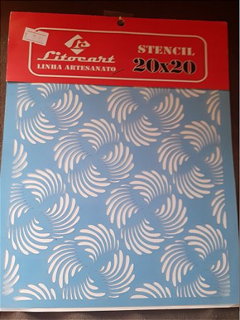 Stencil 20x20 Litocart LSQ-81
