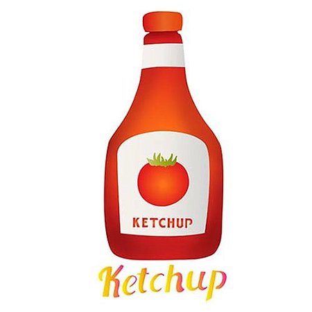 STM-534 - STENCIL MÉDIO - KETCHUP