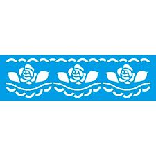 STE-227 - STENCIL - FLORES