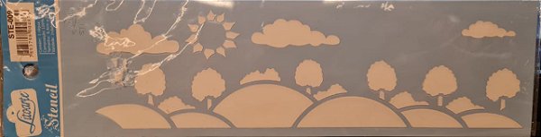 STE-009 - STENCIL - PAISSAGEM