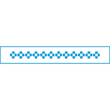 STB-001 - STENCIL - FLORES