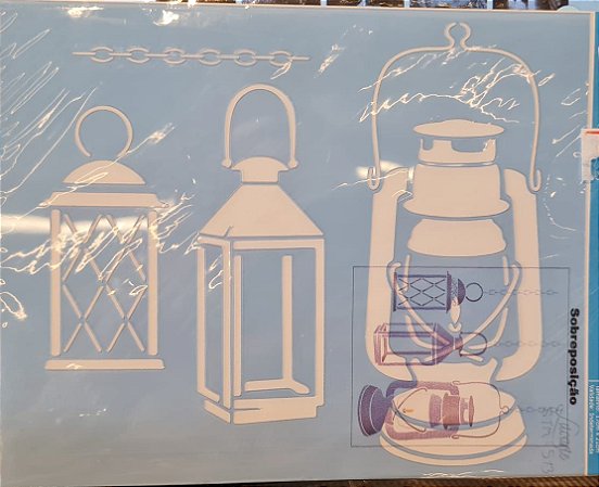 STM-513 - STENCIL - LUMINÁRIA