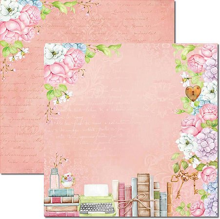 SC-644-Book 1 - Papel para Scrapbook Dupla Face