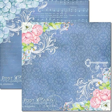 SC-647-Book 4 - Papel para Scrapbook Dupla Face