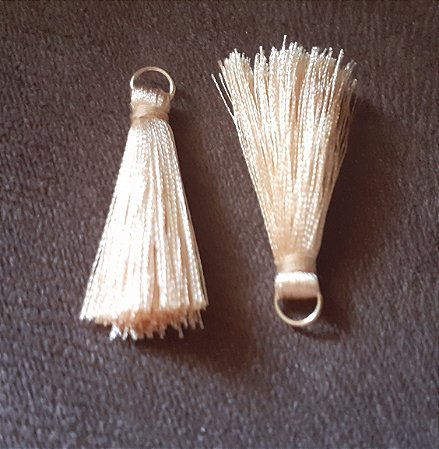 Tassel 3cm - bege