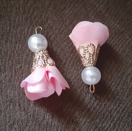 Pingente 3cm - rosa