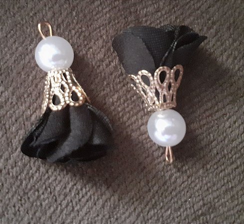 Pingente 3cm - preto
