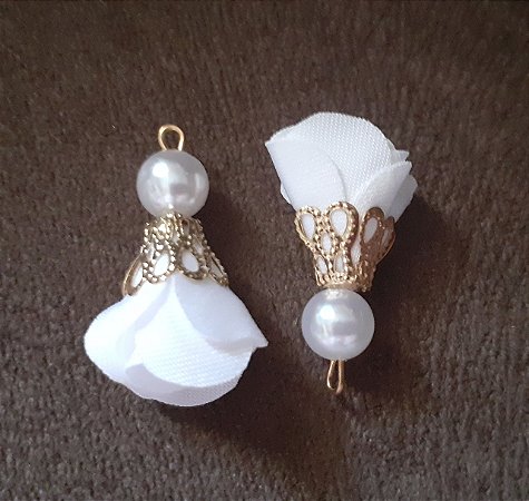 Pingente 3cm - branco