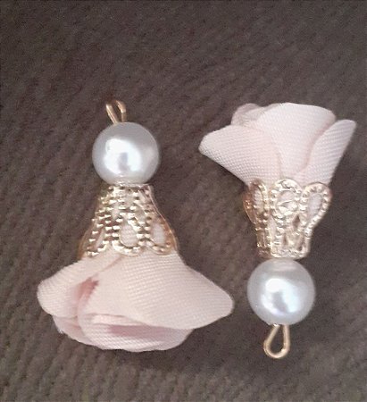 Pingente 3cm - bege
