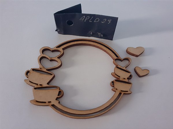 APLD-29- MOLDURA 8X7cm - Recorte a laser
