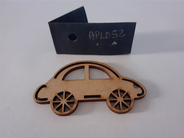 APLD-52- CARRO 6X4cm - Recorte a laser