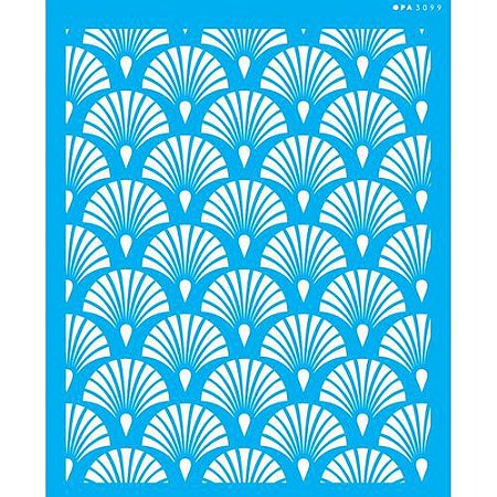3099 - Stencil Opa 20x25 - Estamparia Leque