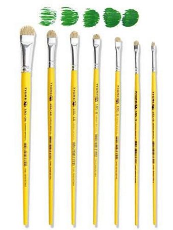 Kit Pincel Lixado Tigre 151 (02,04,06,08)